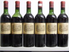 Chateau Lafite Rothchild 1955 Pauillac 6 bts Chateau Lafite 1955 Pauillac 6 bts