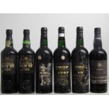 Croft 1963 Vintage Port 3 bts Messias 1968 Colheita Vintage Port 1 bt...  Croft 1963  Vintage