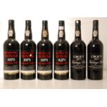 Croft Vintage Port 1977 2 bts Quinta do Noval 1974 4 bts Croft Vintage Port...  Croft Vintage Port