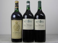 Chateau Gruaud Larose 1988 St Julien 1 mag Chateau Haut Brisson 1996 Saint...  Chateau Gruaud Larose