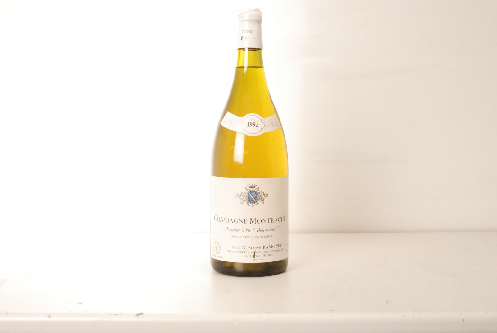 Chassagne Montrachet 1er Cru 'Boudriotte' 1992 Domaine Ramonet 1 mag  Chassagne Montrachet 1er