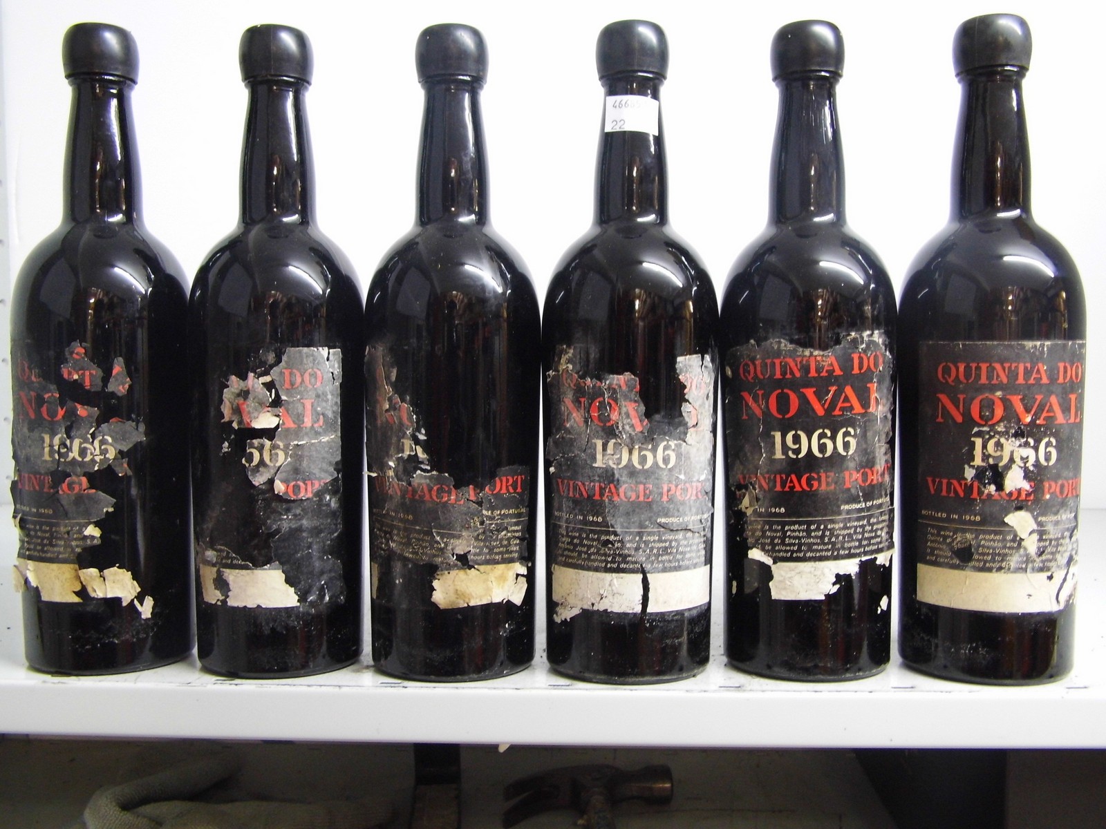 Quinta Do Noval Vintage Port 1966 6 bts All M/S or better  Quinta Do Noval Vintage Port 1966  6