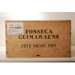 Fonseca Vintage Port 1972 12 bts OWC  Fonseca Vintage Port 1972 12 bts OWC