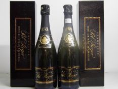 Champagne Pol Roger Sir Winston Churchill 1988 2 bts  Champagne Pol Roger Sir Winston Churchill 1988