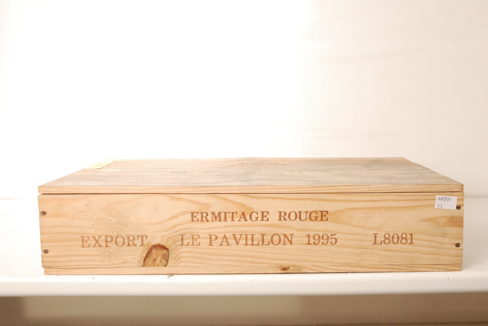 Ermitage Le Pavillon 1995 M. Chapoutier 12 bts OWC IN BOND  Ermitage Le Pavillon 1995 M.