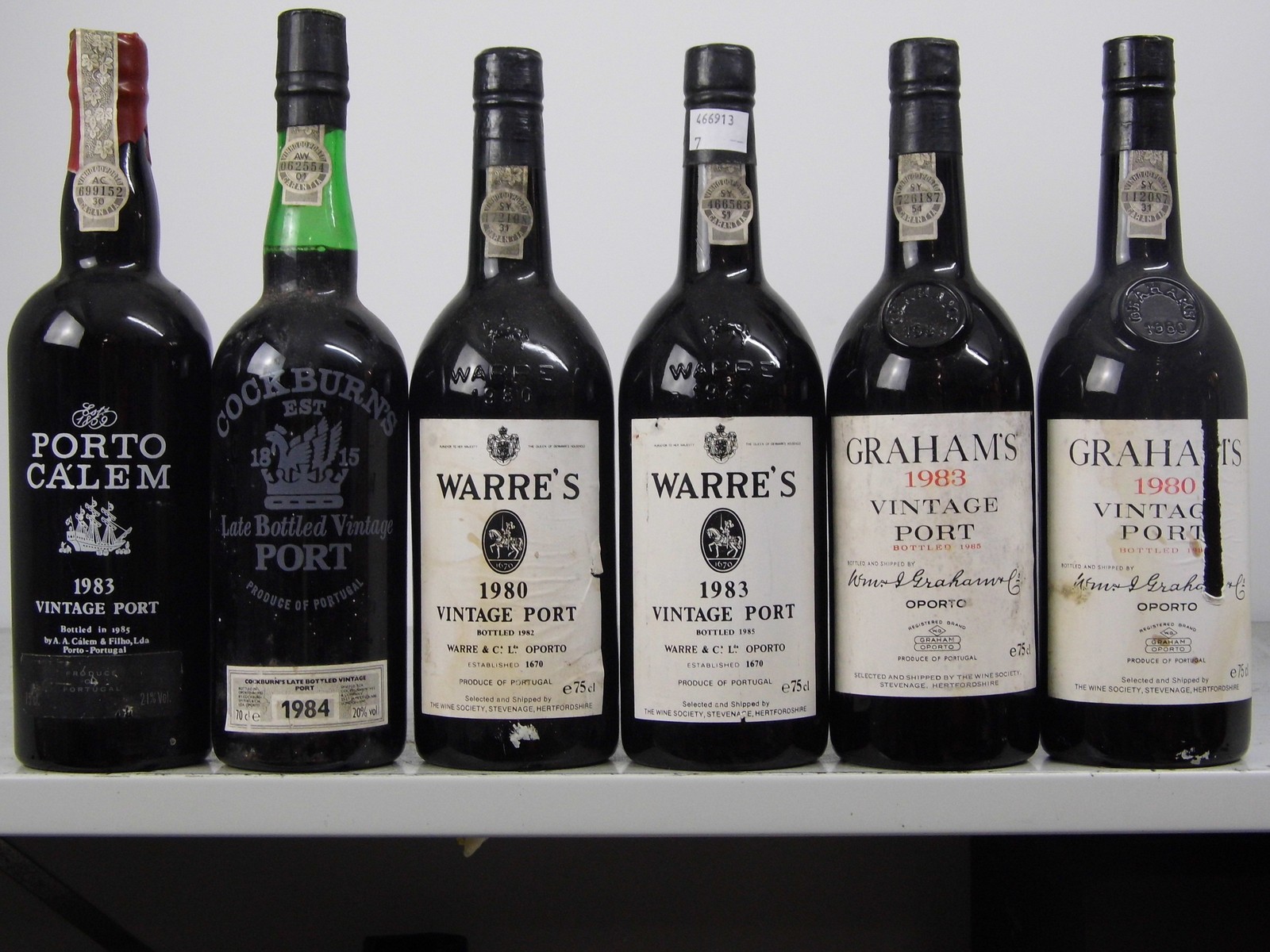 Graham's Vintage Port 1980 1 bt Graham's Vintage Port 1983 1 bt Warre  Graham's Vintage Port