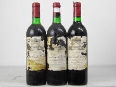 Chateau Leoville Las Cases 1978 St Julien 3 bts  Chateau Leoville Las Cases 1978  St Julien  3 bts