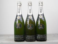 Champagne Moet & Chandon Vintage 1977 Silver Jubilee Cuvvee 3 bts  Champagne Moet  &  Chandon