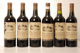 Chateau Rauzan Segla 1970 Margaux 6 bts Chateau Brane Cantenac 1964 Margaux...  Chateau Rauzan Segla