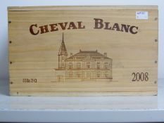 Chateau Cheval Blanc 2008 St Emilion GCC A 6 bts OWC IN BOND  Chateau Cheval Blanc 2008 St Emilion