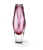 A Murano Glass Vase Italy circa 1960