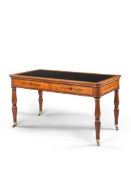 An Oak Writing Desk Attributed To Jacob Frères France circa 1820, in the manner of Jacob Frè res,