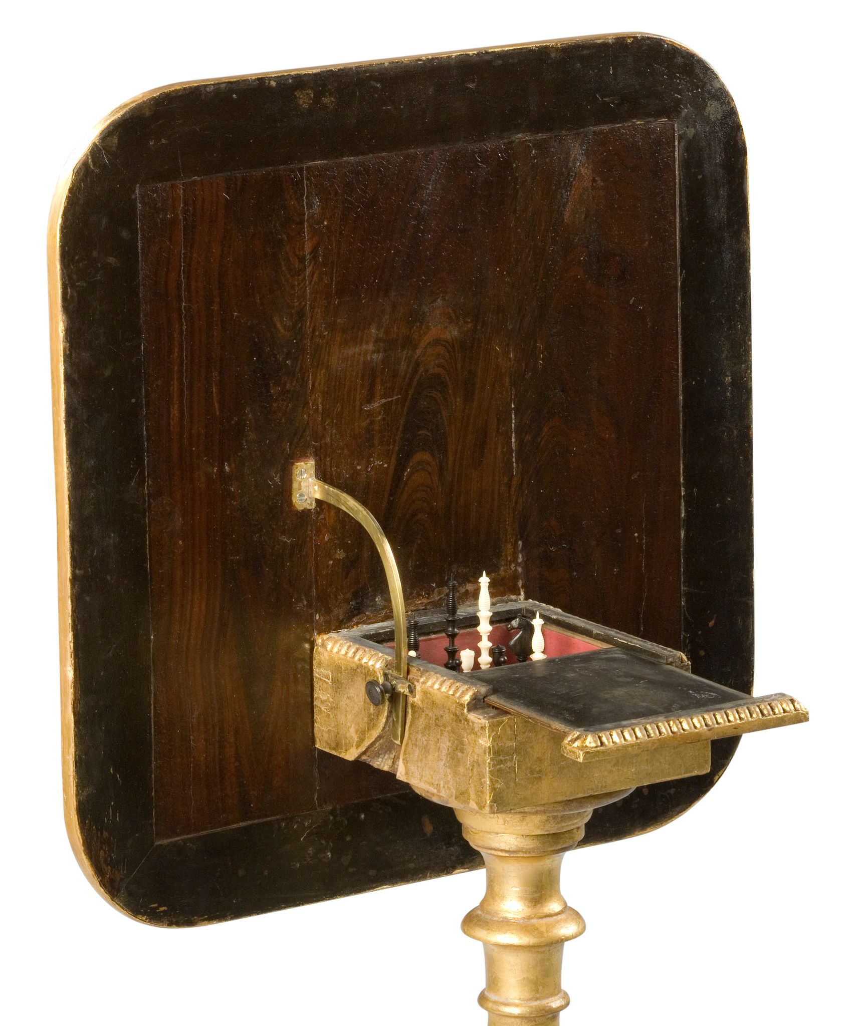 A Regency Tilt-Top Games Table England circa 1830, the board is enriched with armorial motifs - Image 2 of 2
