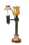 A Tulip Student Lamp England, circa 1990, created and produced by Mallett,  48cm high    In 1968