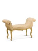 A Pair of Giltwood Window Seats England circa 1775, in the French manner, gilded with serpentine