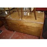 A late George III mahogany drop leaf dining table.