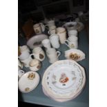 A quantity of ceramic and glass early/mid 20th Century Royal commemorative ware (qty), a boxed