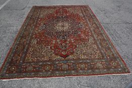 A Persian Bidijar carpet 304 x 204cm