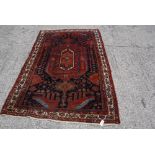 A vintage Persian Koliayi rug 234 x 147cm