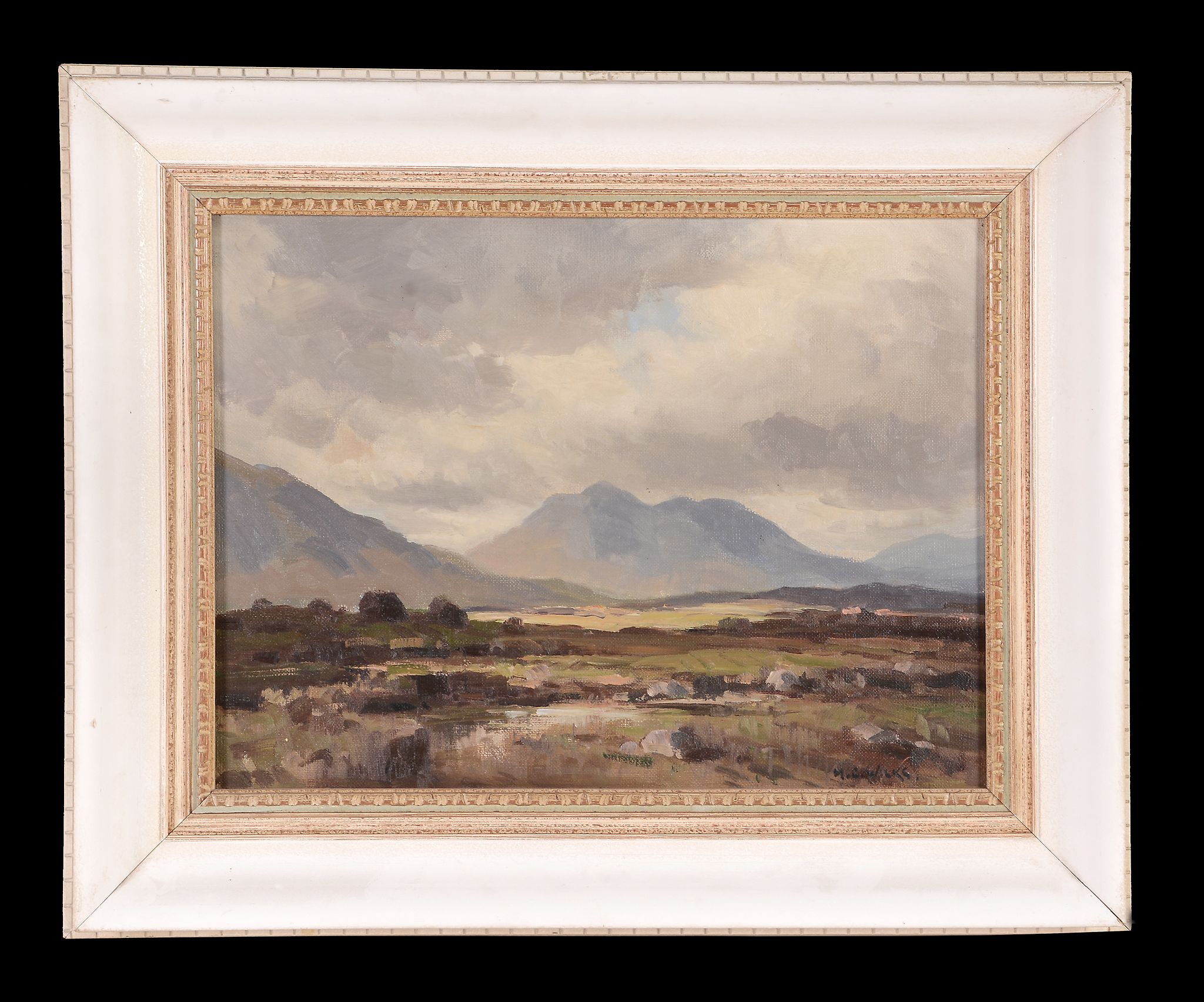 Maurice Canning Wilks (1910–1984) - Connemara Oil on canvas Signed lower right, title inscribed on - Image 3 of 3