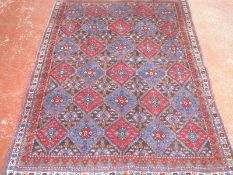 A Persian Afshar rug 220 x 157cm £120-180
