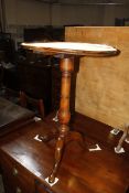A 19th Century tripod table 68cm high, 48cm diameter £30-50