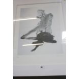 R. Heindel (1938-2005) Ballet dancers Limited edition monochrome print Numbered 292/500 Signed in