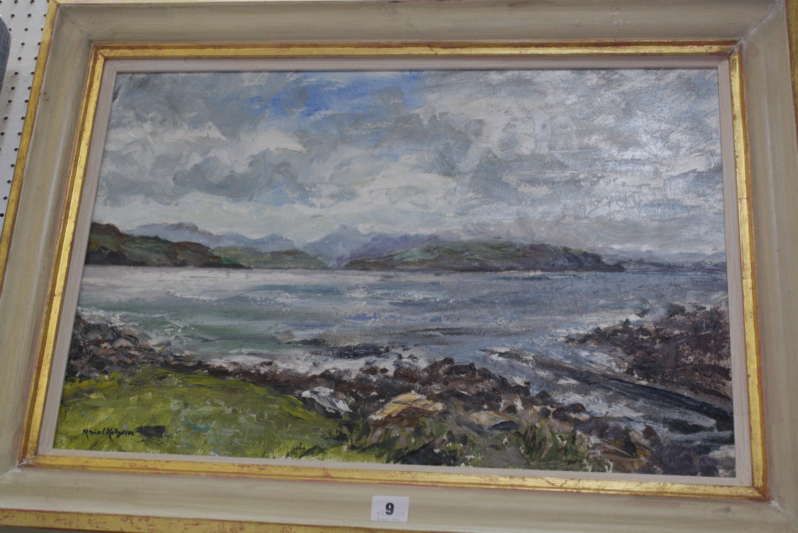 Michael Hedgecoe (20th Century) Summer Isles from Reiff Oil on board Signed lower left 39cm x