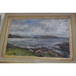 Michael Hedgecoe (20th Century) Summer Isles from Reiff Oil on board Signed lower left 39cm x