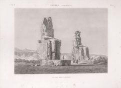 A group of five 19th century engravings, from 'Description de l'Egypte' circa 1809-1822, including
