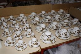 F & C Osler porcelain part tea and coffee service, Bodley & Co, Burslem. £80-120