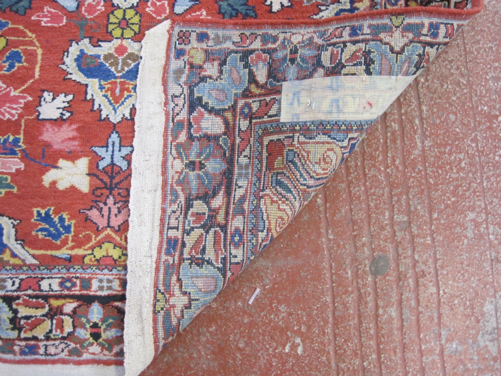 A Persian Sarough rug 200 x 120cm £120-180 - Image 2 of 2