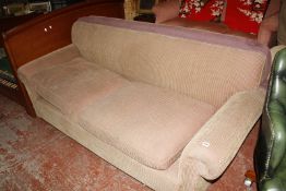 A double sided sofa 203cm wide, 91cm high, 158cm deep £80-120