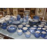 A quantity of Camphill pottery and various Evesham ware