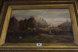 Allan Ramsay (Scottish, 1852-1912) Haymakers Oil on board Signed lower left 29cm x 44cm £100-200