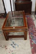 A mahogany & parcel gilt two tier coffee table £50-80