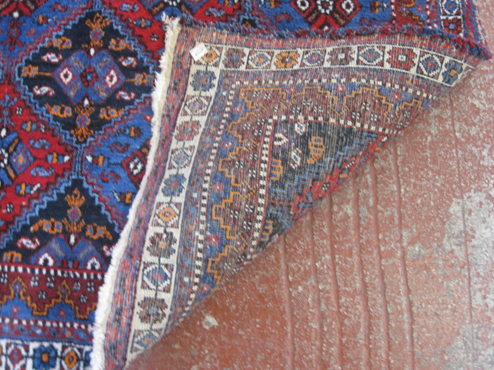 A Persian Afshar rug 220 x 157cm £120-180 - Image 2 of 2