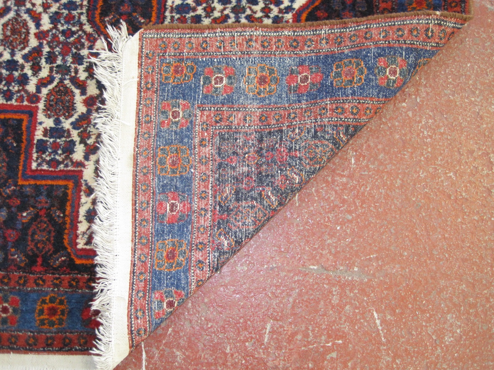 A Persian Senneh rug £100-150 - Image 2 of 2