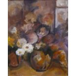 A mixed group of oil still life’s, 20th century, many by Cynthia Spiers -8