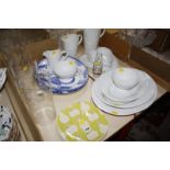 Various Portmeirion serving dishes and jugs (designed by Sophie Conran), with other ceramic and