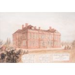 Norman Clayton Nisbett (c.1860-1918) Fairfield House, Droxford, Hampshire An architectural study