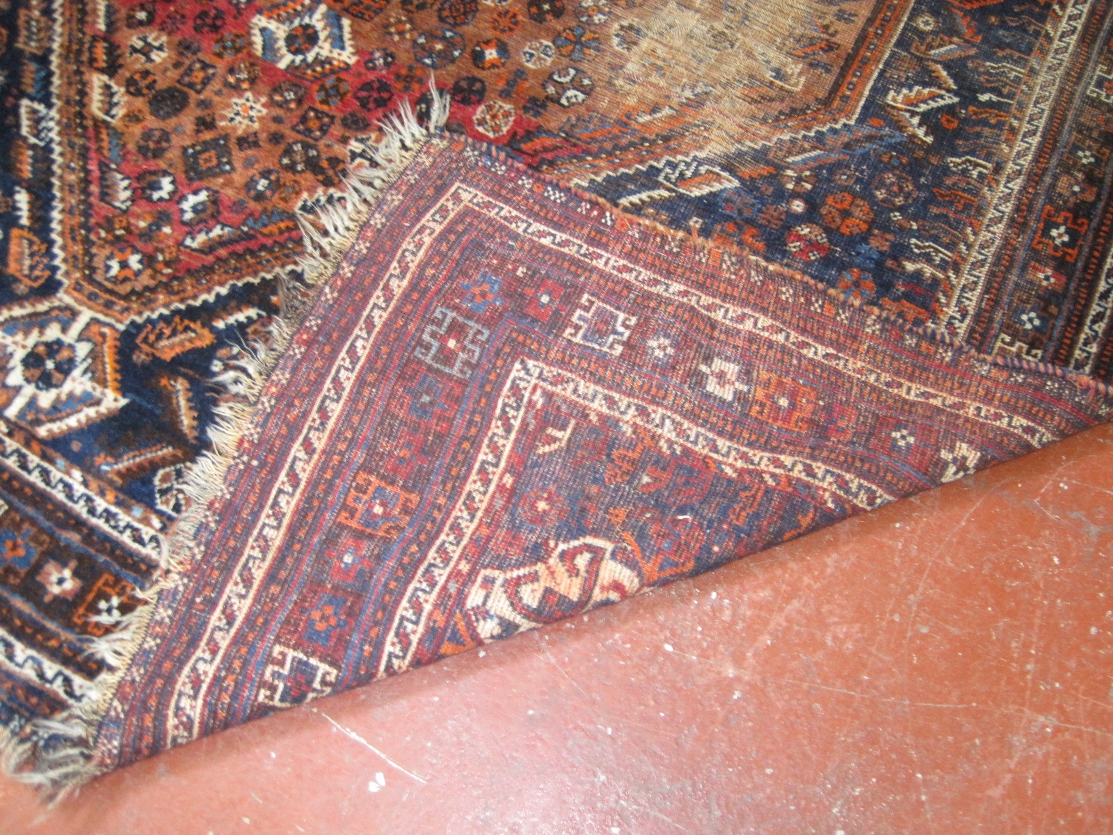 A Qashqai carpet 292 x 216cm - Image 2 of 2