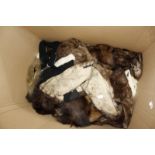 A quantity of assorted fur pieces to include fox furs, tippets etc