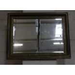 A gilt framed mirror 68cm high, 88cm wide Best Bid