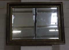 A gilt framed mirror 68cm high, 88cm wide Best Bid