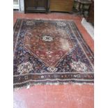 A Qashqai carpet 292 x 216cm