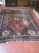 A Qashqai carpet 292 x 216cm