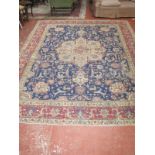 A Persian carpet approx 347 x 257cm