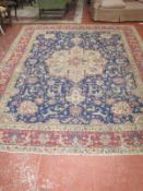 A Persian carpet approx 347 x 257cm