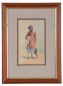 Anglo-Indian School (19th Century) A portrait of a gentleman Watercolour over graphite, on laid